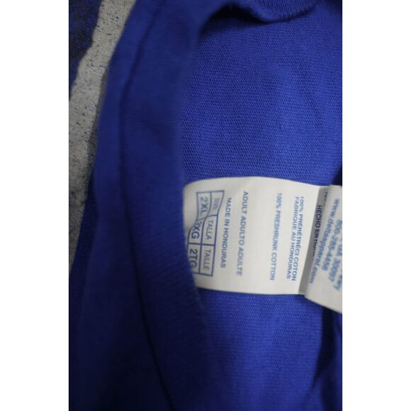 Vintage Delta Pro Weight Graphic Tee "Butch" Blue Size 2XL - Picture 4 of 7